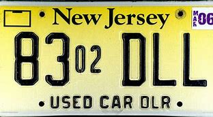 Image result for New Jersey Car Title