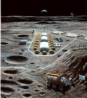 Image result for Sci-Fi Moon Galaxy