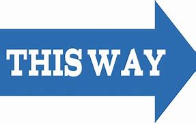 Image result for This Way Sign Clip Art