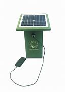 Image result for Solar Powered Cell Phone Charger Station