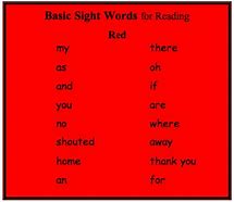 Image result for Sight Words Flash Cards PDF