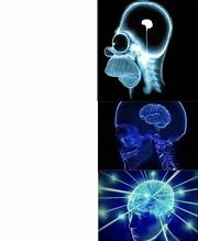 Image result for Expanding Brain Meme Blank Template