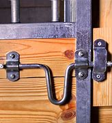Image result for Double Horse Gate Latch