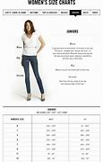 Image result for Levi Women's Jeans Size Chart