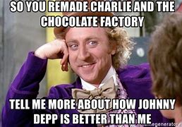 Image result for Charlie and the Choco Factory Meme