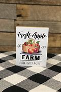 Image result for Apple Farm Sign