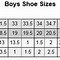 Image result for Shoe Size Comparison Chart
