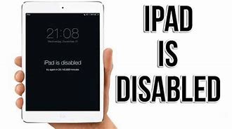 Image result for How to Fix a Disabled Apple iPad