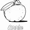 Image result for Teacher Apple Coloring Page