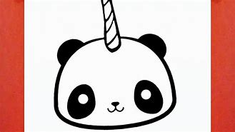 Image result for Unicorn Panda Drawings