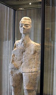 Image result for 9000 Year Old Statue in the Louvre