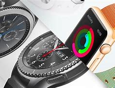 Image result for Samsung Gear S3 vs Apple Watch 4