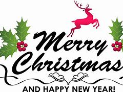 Image result for Merry Christmas Happy New Year Clip Art