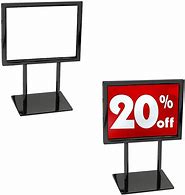 Image result for Tabletop Sign Holder