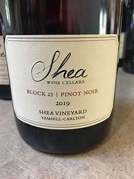 Image result for Shea Pinot Noir Block 23 Shea