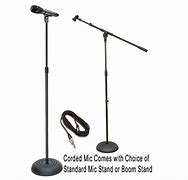 Image result for Holding a Mic Stand