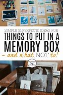 Image result for Family Memory Box Ideas