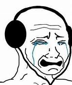 Image result for Angry Wojak with Headphones