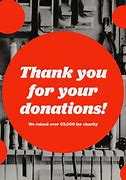 Image result for Donation Thank You Flyer