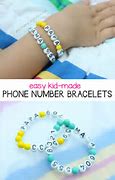 Image result for Phone Number Bracelet