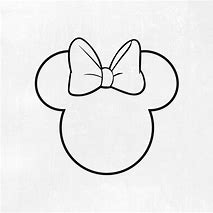 Image result for Minnie Mouse Silhouette Cameo