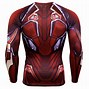 Image result for Iron Man T-Shirt Red