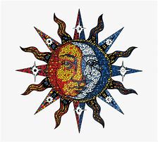 Image result for Trippy Sun and Moon