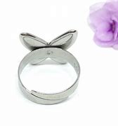 Image result for Stainless Steel Butterfly Rings