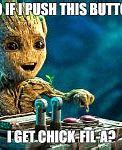 Image result for Groot Button Meme