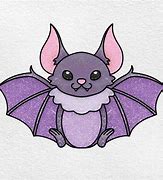 Image result for Pencil Colours Drawing Bat