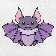 Image result for A Resting Bat Drawing