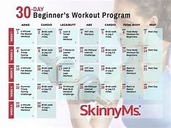 Image result for 30-Day Workout Calendar