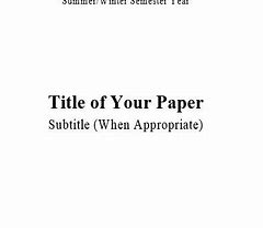 Image result for Blank Title Page Templates