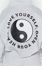 Image result for Grey Streetwear Yin and Yang Hoodie