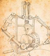 Image result for Da Vinci Robot Drawing