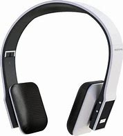 Image result for White and Gold Sharper Image Headphones