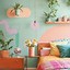 Image result for Cyan Colour Room Decor