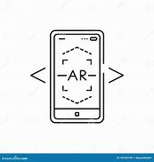 Image result for AR Icon Black