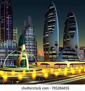 Image result for Futuristic City Illustration