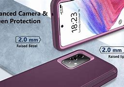 Image result for Galaxy A53 OtterBox Purple