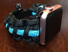 Image result for Apple Watch DIY Strap 550 Cord