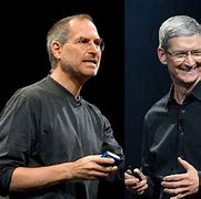 Image result for Picture of the CEO of Apple Tim Cook and Steve Jobs