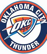 Image result for Oklahoma City Thunder Basketball Logo