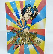 Image result for Wonder Woman Birthday Card