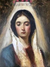 Image result for Virgin Mary Painting