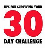 Image result for 30-Day Challenge Chart
