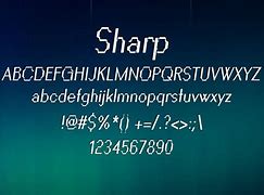 Image result for Sharp B Font