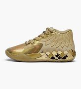 Image result for Gold Lamelo Ball Shoes