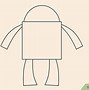 Image result for Simple Robot Humanoid Drawing