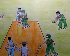 Image result for Cricket Drawing Outline